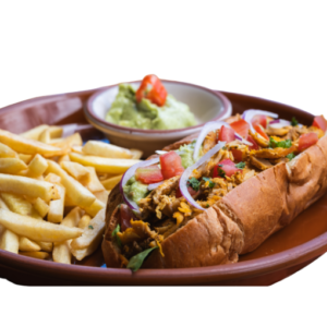 Sándwich de pernil