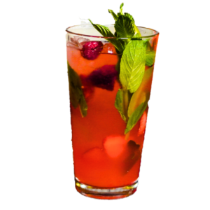 Mojito de frutos rojos