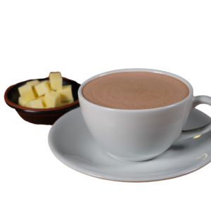 Chocolate caliente de la casa