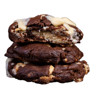 Galleta Rellena de Brownie Blanco